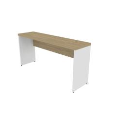 Mesa Reta Natus 40mm 160 Bramov Móveis Branco/carvalho Mel