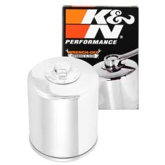K&N Filtro de óleo de motocicleta: alto desempenho, premium, projetado para ser usado com óleos sintéticos ou convencionais: serve para motocicletas Harley Davidson selecionadas, KN-174C