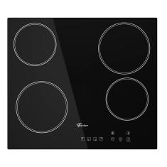 Cooktop Elétrico 4 Bocas Fischer com Touch Screen Vitrocerâmica 30006 - Preto