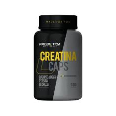 Creatina Mono-hidratada Probiótica 180 Cápsulas  - sem Sabor, 1, 180 C