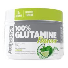 100% Glutamine Flavour 200G Limão - Atlhetica - Atlhetica Nutrition