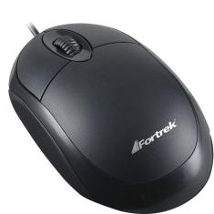 Mouse Fortrek OML-101 Com Fio USB 800 Dpi Preto