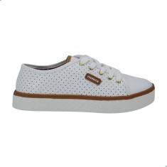 Tênis Casual Moleca 5712.205 Napa Branco