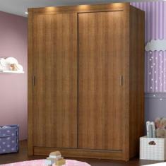 Guarda-Roupa Infantil Madesa Enzo 2 Portas de Correr, Rustic