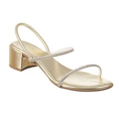 Sandalia Feminina de Salto de Brilho Material de Qualidade - Cazzani, 