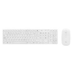 Teclado E Mouse Mtek Km-5197w / Sem Fio / Portugues - Branco