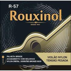 Encordoamento  Violão Nylon  Tensão Alta Rouxinol R57