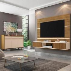 Kit 2 Peças com Estante para TV até 65 Polegadas e Buffet Atlanta - Es