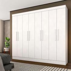 Guarda Roupa Casal Mariah 8 Portas - Móveis Arapongas