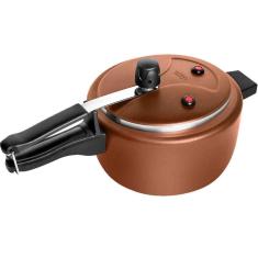 Panela De Pressão Antiaderente 2,5 Litros Tulipa Masterflon Cobre Patolux