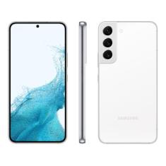 Smartphone Samsung Galaxy S22 128GB Branco 5G 8GB Octa-Core 8GB RAM 6,