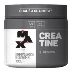 Creatina Monohidratada 100g Max Titanium, 1, 100g, 100g, Sem sabor