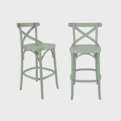 Conjunto 2 Banquetas Texas Gamma Móveis