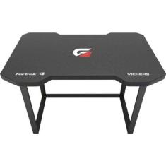 Mesa Gamer Fortrek Vickers Preta-vermelha
