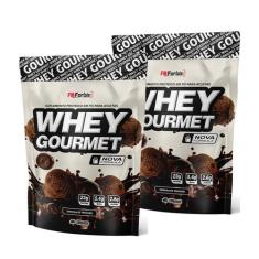 Kit 2X Whey Protein Gourmet 907g Refil - FN Forbis Nutrition, Único, C