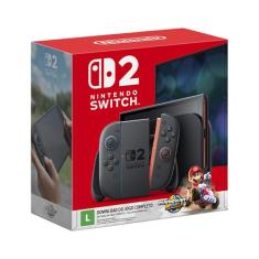 Bundle Nintendo Switch 2 + Jogo Digital Mario Kart World – Modelo Nacional de Tomada