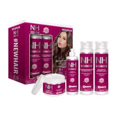 Belkit - Kit New Hair Shampoo, Condicionador, Máscara 300ml e Leave-in 200ml