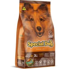 Ração Special Dog Premium Vegetais Pró Adultos 3Kg