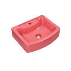 Cuba de Apoio RT41 Retangular 41X30cm Colorida - Compace, Rosa