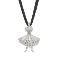 Gargantilha Xangô - Sunshine Cristais, Prateado