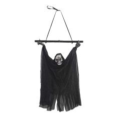 Boneco de Halloween Caveira Fantasma Eletrônico Pendurado
