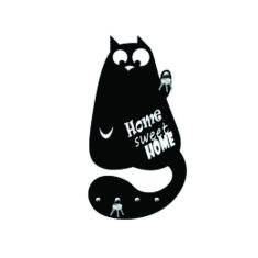 Porta Chaves Decorativo Gato 06