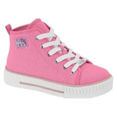 Tênis Molekinha Cano Médio - Infantil-Feminino