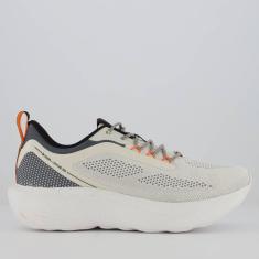 Tênis Olympikus Ritmo Bege e Preto-Masculino