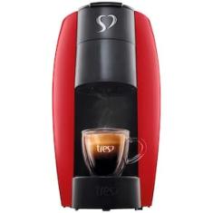 Cafeteira Espresso TRES Lov Automática Multibebidas – Vermelha