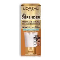 Protetor Solar Facial L`oréal Uv Defender Média Fps60 40g L`Oréal