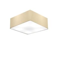 Plafon Quadrado Md-3001 C pula Em Tecido 12/35x35cm Algod o C