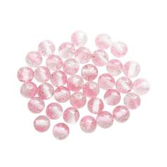 100 peças de contas de cristal redondas de acrílico colorido 8 mm berloques para fazer joias, pulseiras, brincos, colar, adultos, contas, projetos de artesanato, enfeites de Natal, presentes de