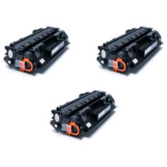 Kit 3x Toner Ce505a Cf280a P2035 P2055 M425 M401 M425 I 2.7K