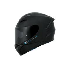 Capacete Axxis Esportivo Moto Preto Fosco Lançamento Draken, PRETO FOS