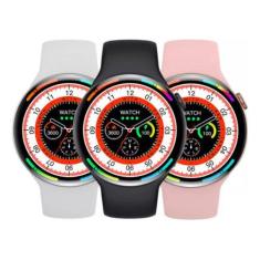 Relógio Smartwatch Feminino E Masculino W28 Pro Redondo - XMICRO