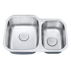 Cuba De Cozinha Aço Inox 1mm Escovado C201-p 68.5x45,8x20,3 Cm - Arell
