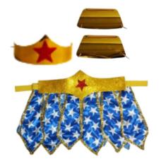 Fantasia adereço de Mulher Maravilha ADULTO personagem guerreira femin