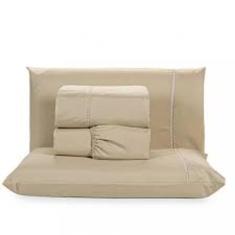 Jogo de Lençol Queen 4 peças Micropercal 200 Fios. - MINHA LOJA BORDAD