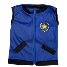Fantasia Infantil Colete CHASE   Patrulha Canina tamanho 2 ao 12 - SGB