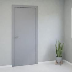 Kit Porta Completa com Ferragens 213x84x14 Esquerda