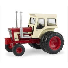 Miniatura trator com cabine ertl case ih harvester 1468 1/32, Vermelho