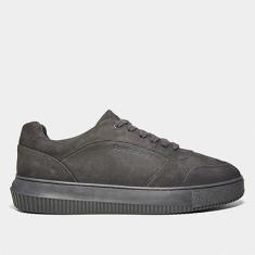 Tênis Couro Calvin Klein Chunky Unicolor Masculino-Masculino