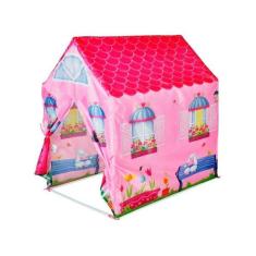 Barraca Minha Casinha Tenda Cabana Infantil Menina Rosa Toca Dm Toys D