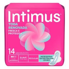 Absorvente Intimus Toda Renovada Dia Suave 14 Unidades
