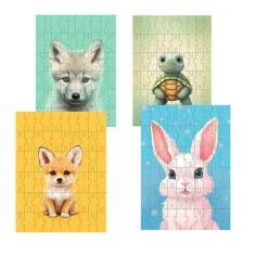 Kit Quebra-Cabeças para Crianças Animais Fofinhos 24 peças