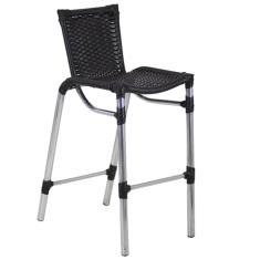 Banqueta Alumínio Fortaleza Alta Para Balcão Cozinha Bar Trama