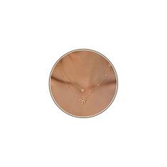 JSJOY Colares com inicial em camadas douradas para mulheres, presentes de aniversário, colares com inicial de coração, letra A-Z, colar gargantilha com laço para mulheres, enfeites de meia de Natal,