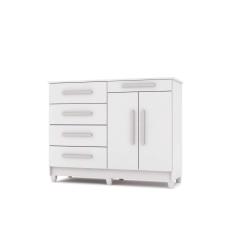 Cômoda Sapateira Sirius 5 gavetas 2 portas - Vila Rica