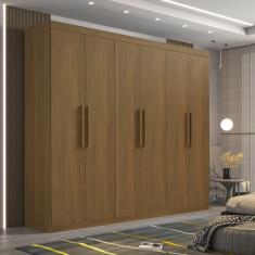 Guarda Roupa Casal 6 Portas 4 Gavetas Ipanema D Doro Moveis Cinamomo