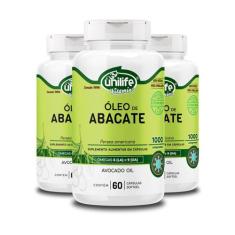 Kit 3 Óleo De Abacate Unilife 60 Cápsulas